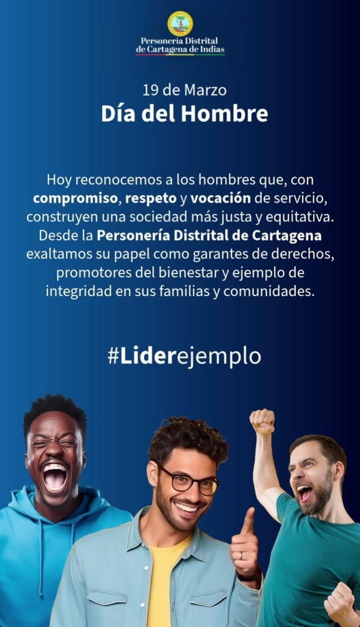 DESDE LA PERSONERIA DISTRITAL RESALTAMOS TU LIDERAZGO 